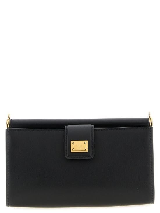 26SS 돌체앤가바나 Plongé calfskin 폰백 BI3367A9S2580999 Black