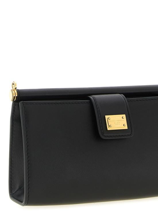 26SS 돌체앤가바나 Plongé calfskin 폰백 BI3367A9S2580999 Black - DOLCE & GABBANA