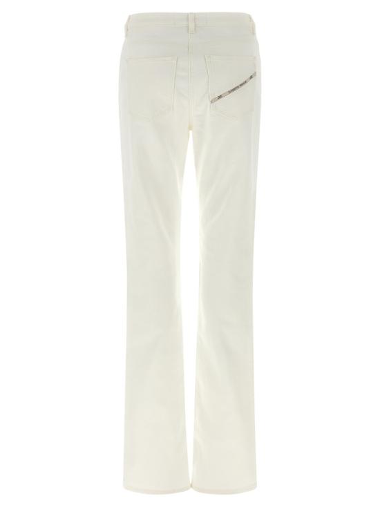 26SS 엘리자베타프랜치 데님 PJ29I61E2360 White - ELISABETTA FRANCHI