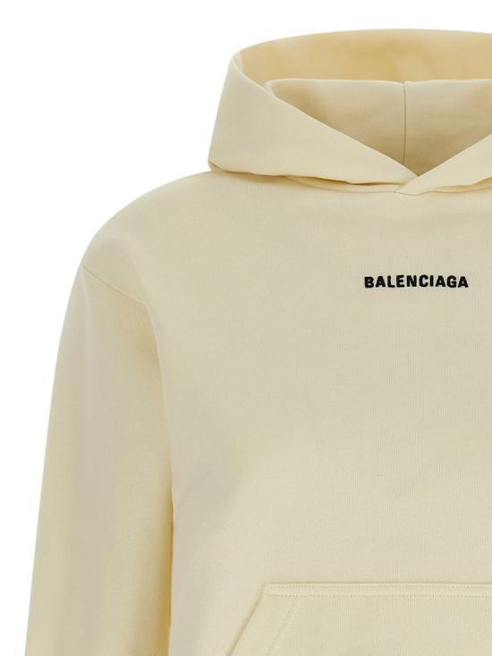 26SS 발렌시아가 후드 티셔츠 851238TTVJ29020 Grey - BALENCIAGA