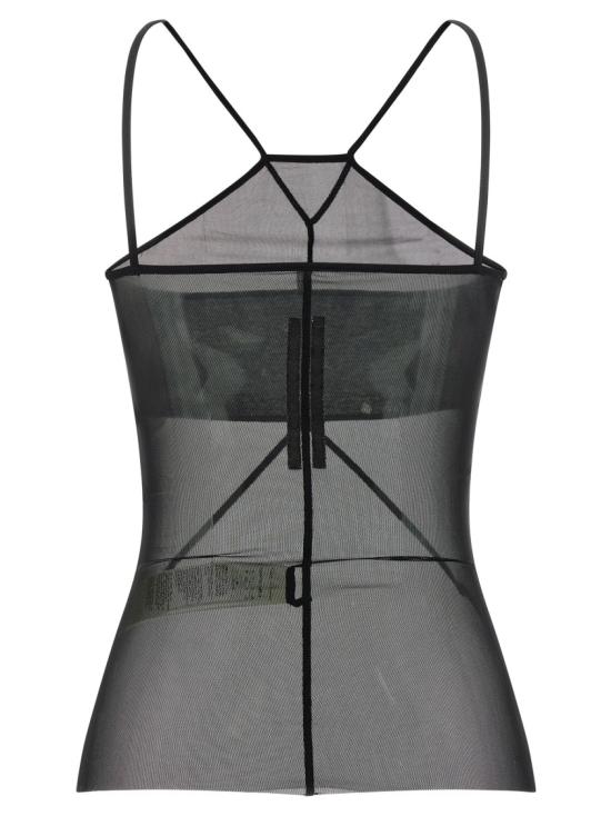 26SS 릭 오웬스 탑 RO01F6156TUSRJA09 Black - RICK OWENS