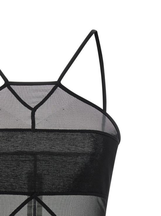 26SS 릭 오웬스 탑 RO01F6156TUSRJA09 Black - RICK OWENS