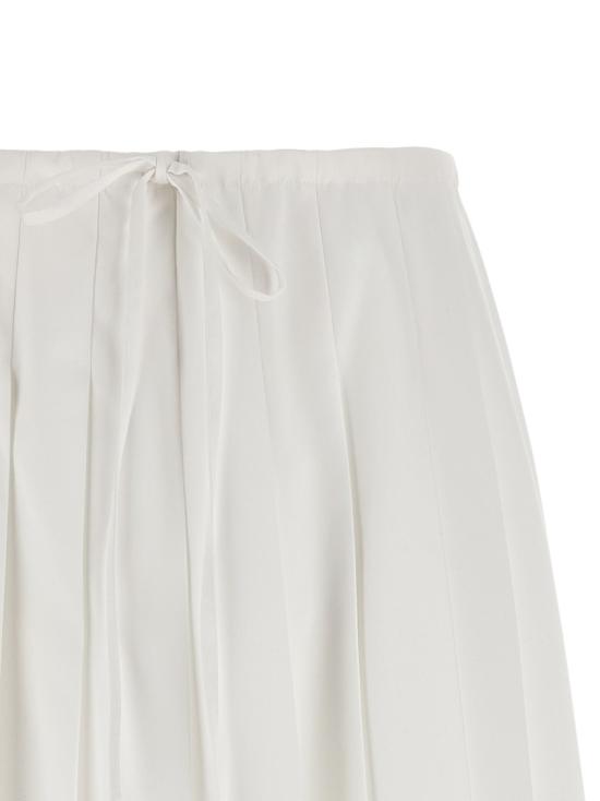 26SS 프라다 롱 스커트 P145VXSOOO187PF0009 White - PRADA