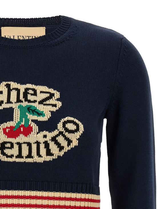 26FW 발렌티노 가라바니 스웨터 B3KC66Q9HM0W6 Black - VALENTINO GARAVANI