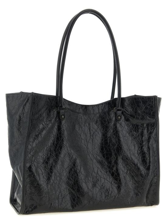 26SS 발렌시아가 르 시티 토트백 미디움 8518182ABEK1000 Black - BALENCIAGA