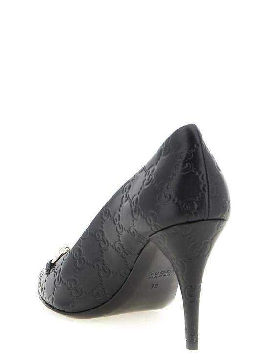 26SS 구찌 홀스빗 펌프스 853318AAD4U1000 Black - GUCCI