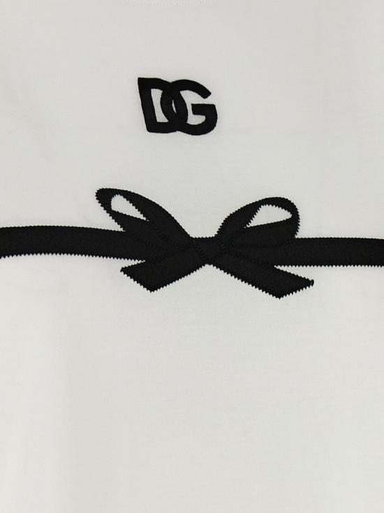 26FW 돌체앤가바나 탑 F8V42ZGDC6BW0800 White - DOLCE & GABBANA