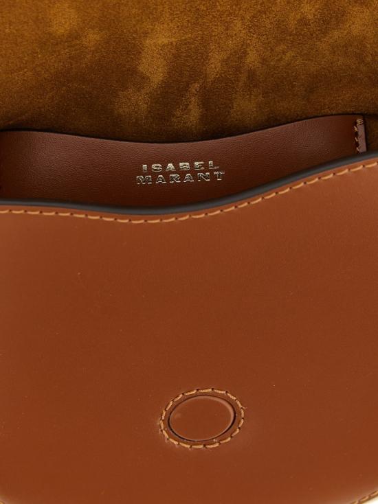 26SS 이자벨마랑 숄더백 BF0099FAD1C18MCONL Brown - ISABEL MARANT