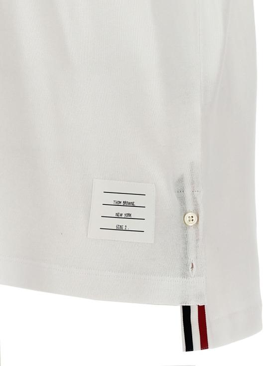  톰브라운 폴로 티셔츠 MJP193AJ0129100 White - THOM BROWNE