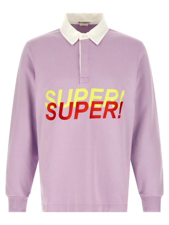 26SS JW앤더슨 폴로 티셔츠 JO0288PG1938700 Purple