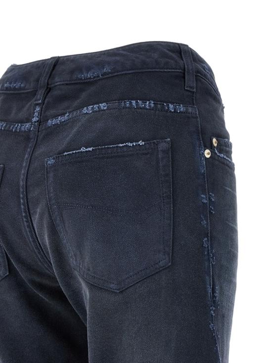 26SS 발렌시아가 커브드 Waist 팬츠 848019TTW648074 Black - BALENCIAGA