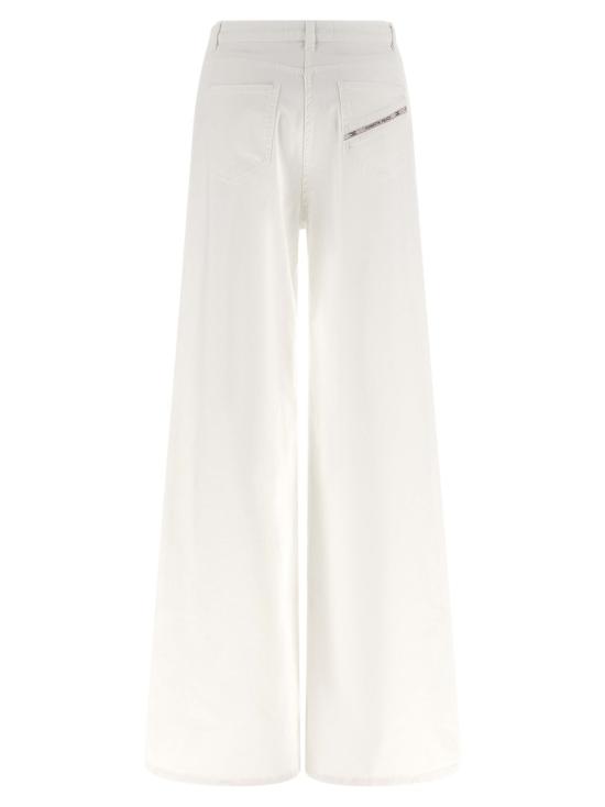 26SS 엘리자베타프랜치 데님 PJ23N61E2360 White - ELISABETTA FRANCHI