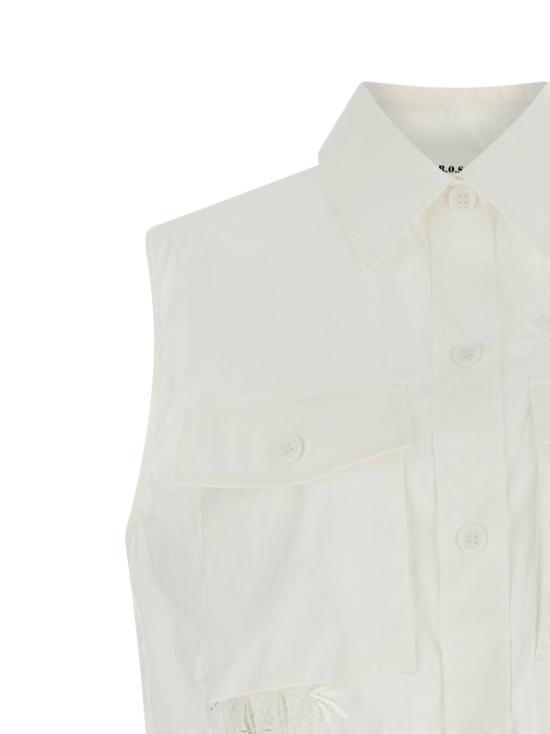 26SS 파로쉬 셔츠 D380657RNINJA26002 White - PAROSH