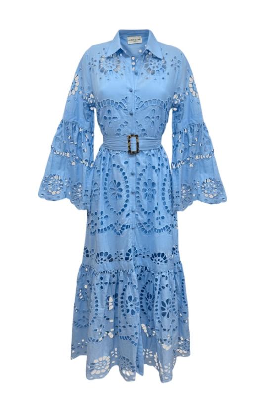 26SS Miss June 롱 원피스 5152 Blue