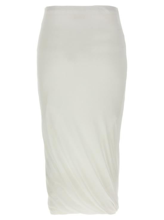 25SS 질샌더 스커트 J02MA0274J20249100 White - JIL SANDER