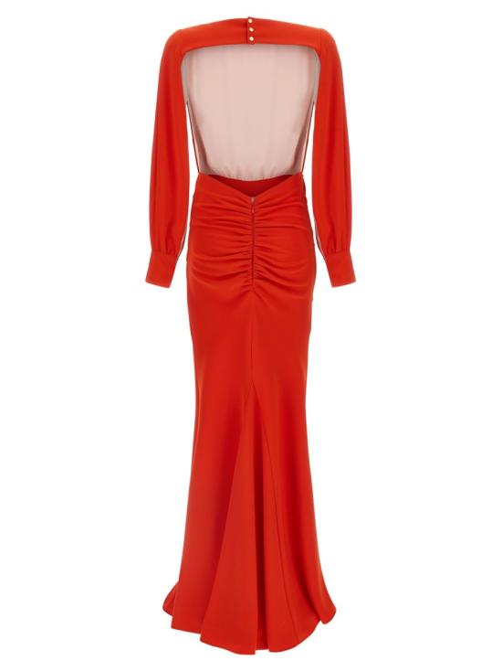 26SS 엘리자베타프랜치 원피스 ABR2861E2U99 Red - ELISABETTA FRANCHI