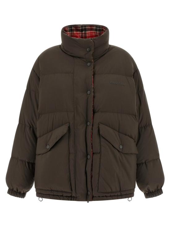 26SS 미우미우 자켓 ML1382SOOO18RBF0789 Brown - MIU MIU