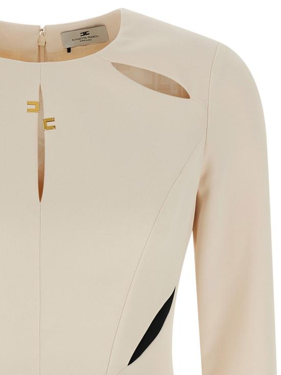 26SS 엘리자베타프랜치 숏 원피스 AB86861E2E84 Yellow - ELISABETTA FRANCHI