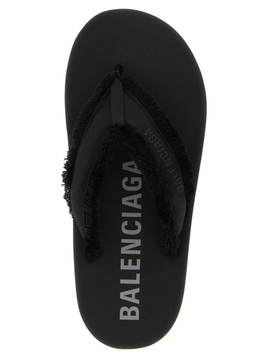 26SS 발렌시아가 샌들 870111W0WM01000 Black - BALENCIAGA