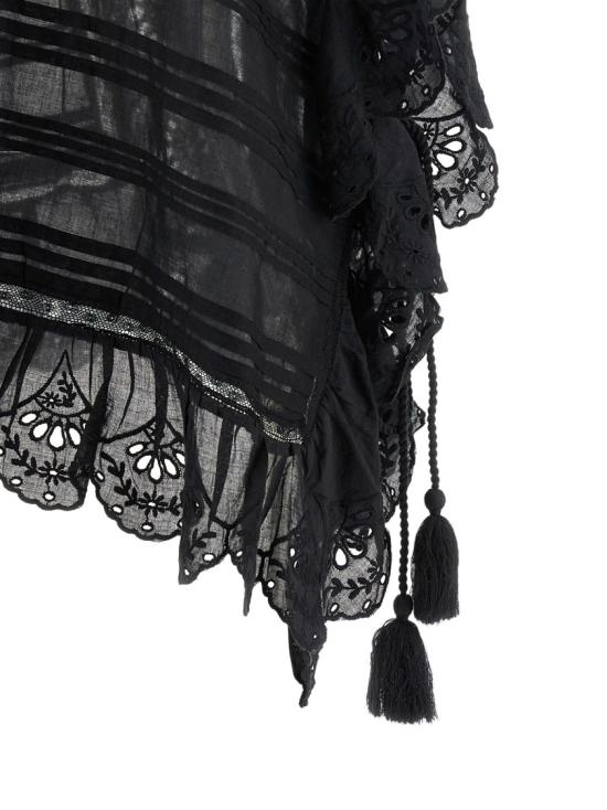 26SS 이자벨마랑에뚜왈 페이튼 탑 HT0768FAD1J05E01BK Black - ISABEL MARANT ETOILE