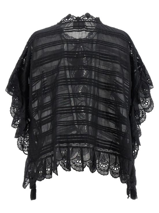 26SS 이자벨마랑에뚜왈 페이튼 탑 HT0768FAD1J05E01BK Black - ISABEL MARANT ETOILE