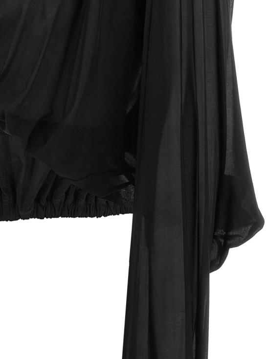 25SS 릭 오웬스 니트웨어 RO01E7278BZ09 Black - RICK OWENS