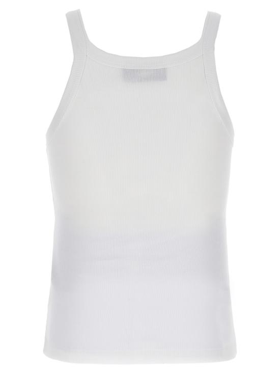 26SS 펜디 코튼 탑 FS7966ANQMF0ZNM White - FENDI