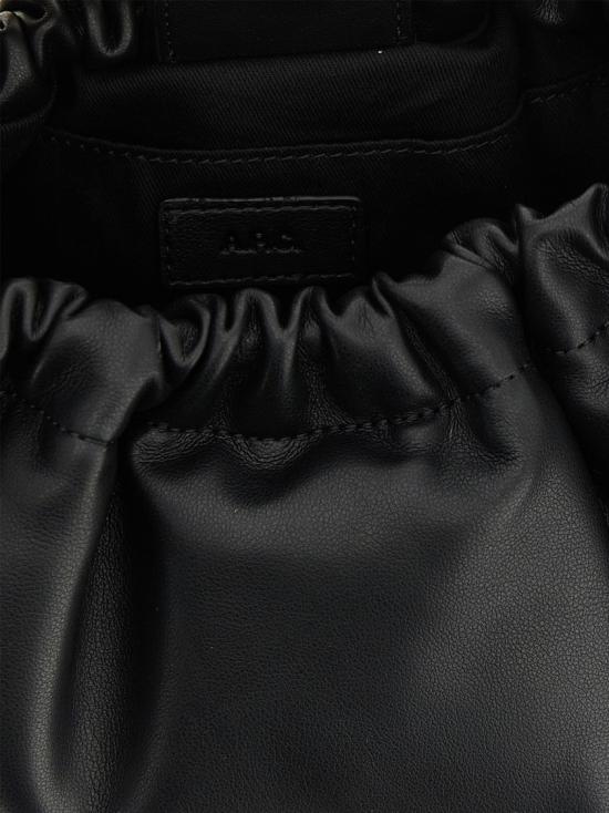 26SS 아페쎄 니논 후프 숄더백 PUAATF67049LZZ Black - A.P.C.