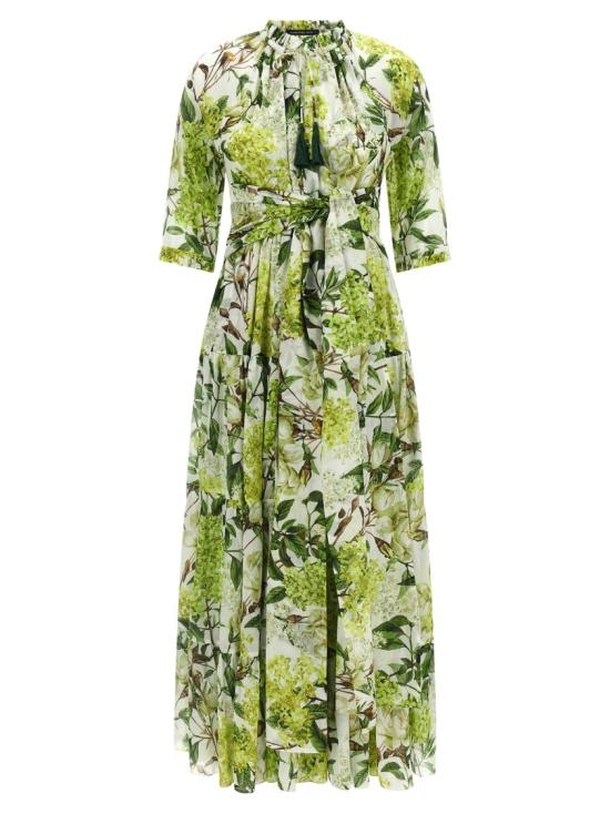 26SS 사만다 성 원피스 EDENDRESSWHITEYELLOW Green - SAMANTHA SUNG