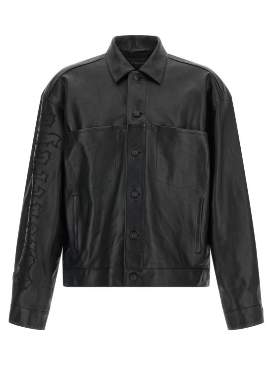 26SS 발렌시아가 자켓 856343TMS031000 Black