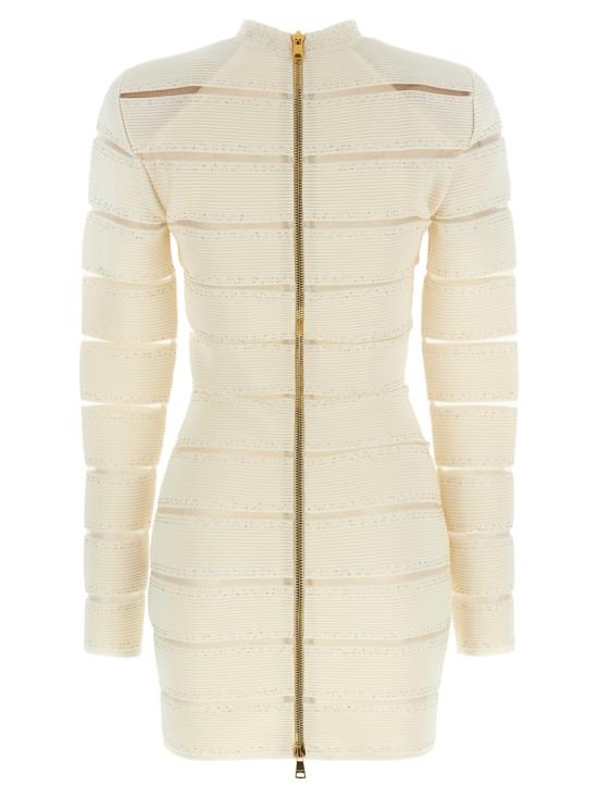 26SS 발망 숏 원피스 GF0R8955KJ84GDK Neutrals - BALMAIN