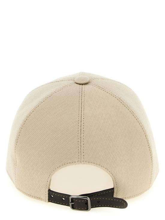 26SS 브루넬로 쿠치넬리 모자 MCAP90011C9195 Neutrals - BRUNELLO CUCINELLI