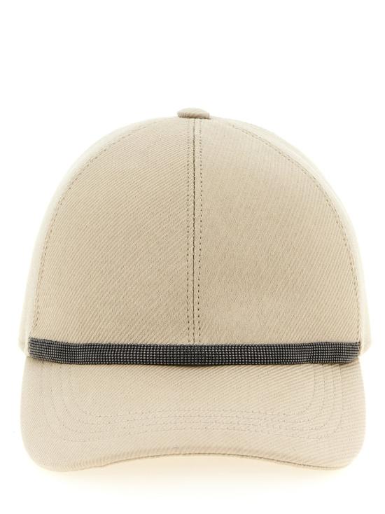 26SS 브루넬로 쿠치넬리 모자 MCAP90011C9195 Neutrals