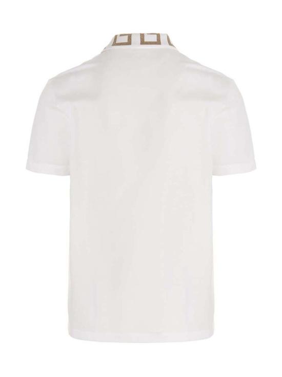 26FW 베르사체 폴로 티셔츠 A874021A061991W000 White - VERSACE