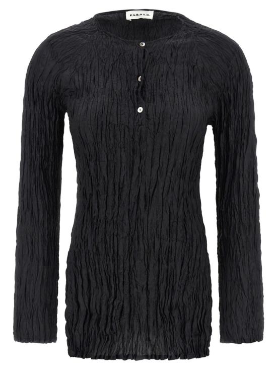 26SS 파로쉬 긴팔 티셔츠 D311730SOPH013 Black