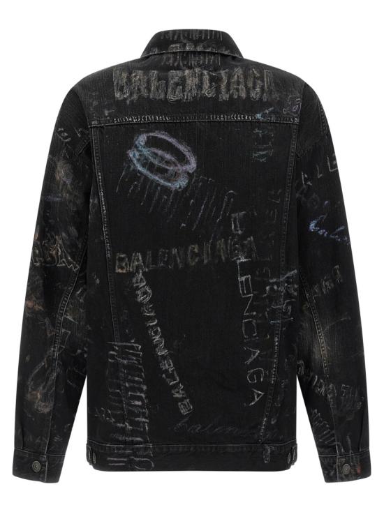 26SS 발렌시아가 오버사이즈 재킷 857181TTWA81037 Black - BALENCIAGA