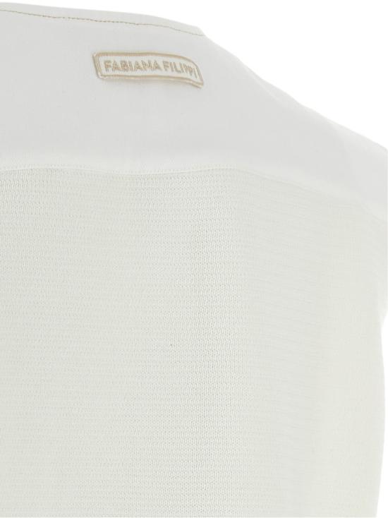 26SS 파비아나 필리피 데님 GCD276F657M137VR1 White - FABIANA FILIPPI