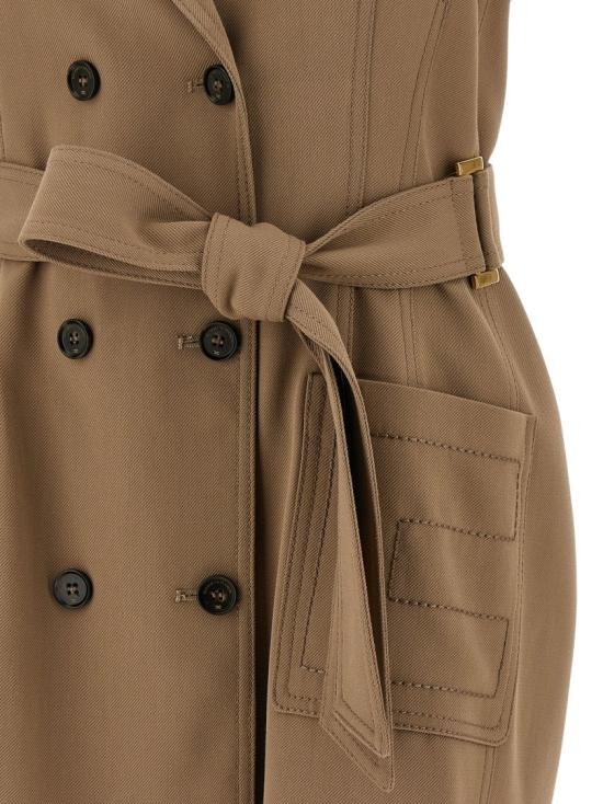 26SS 엘리자베타프랜치 숏 원피스 AB91461E2229 Brown - ELISABETTA FRANCHI