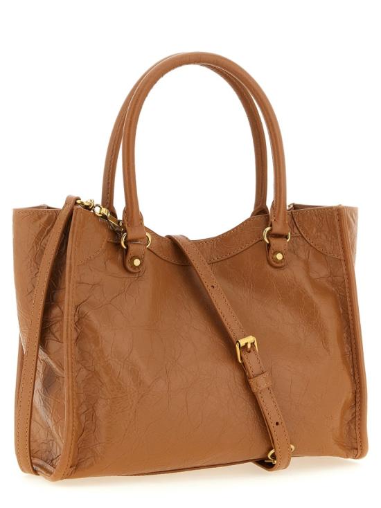 26SS 발렌시아가 토트백 852608210F62630 Brown - BALENCIAGA