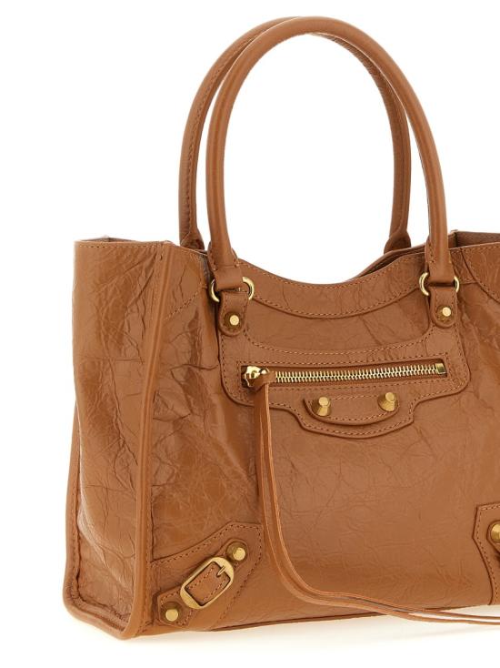 26SS 발렌시아가 토트백 852608210F62630 Brown - BALENCIAGA