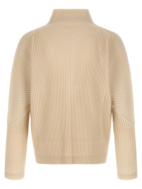 26SS 옴므 플리세 이세이 미야케 집업 니트 HP66JK03242 Neutrals - HOMME PLISSE' ISSEY MIYAKE