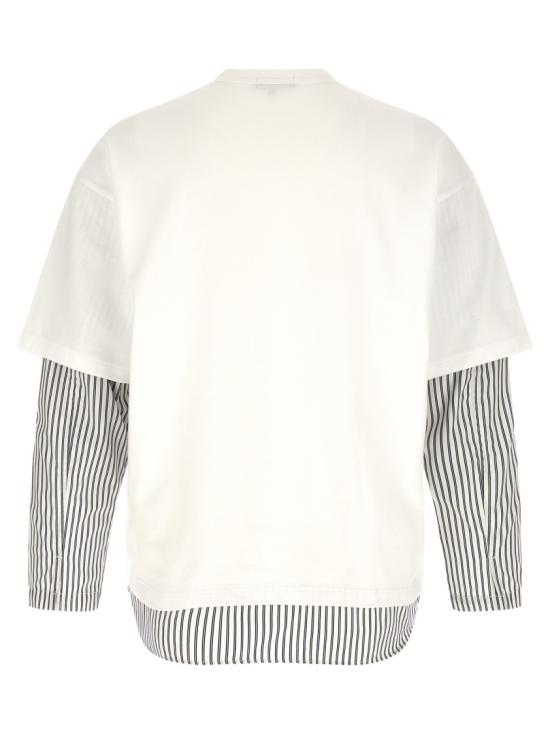 26SS 꼼데가르송 반팔 티셔츠 HQT0062 White - COMME DES GARCONS