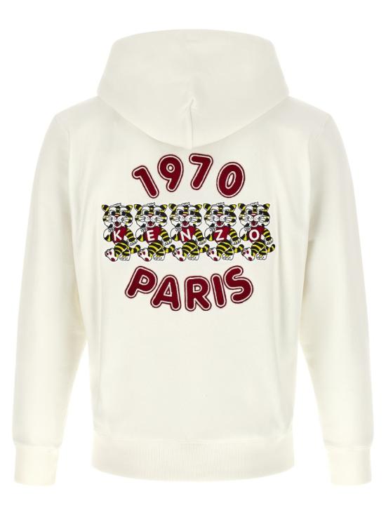 26SS 겐조 후드 티셔츠 FG52HO2084MJ02 White - KENZO