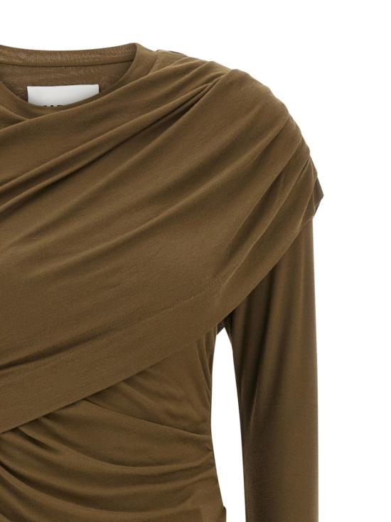 26FW 이자벨마랑에뚜왈 원피스 RO0842FAC3K01E67KI Green - ISABEL MARANT ETOILE