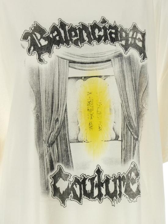 26SS 발렌시아가 탑 871750TUVD69020 White - BALENCIAGA