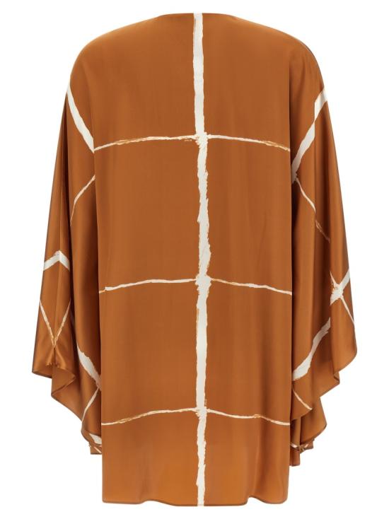 26SS 키톤 탑 D49438K0873G07003 Brown - KITON