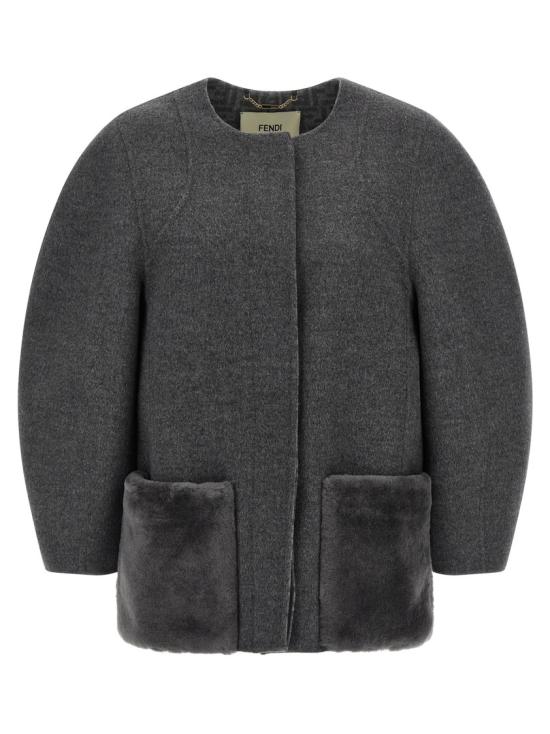 26FW 펜디 자켓 FJ7647A5HDF1M2T Grey