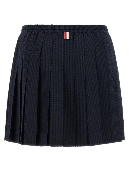 26SS 톰브라운 숏 스커트 FGCA42A06455415 Black - THOM BROWNE