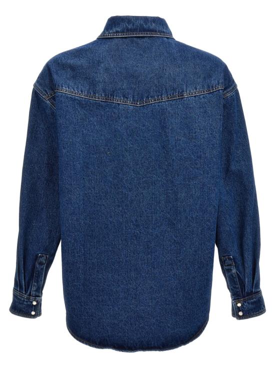  팜앤젤스 데님 PMYD023R24DEN00240014001 Green - PALM ANGELS