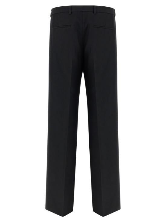 26FW 구찌 실크 트윌 팬츠 850090Z7AYA1000 Black - GUCCI